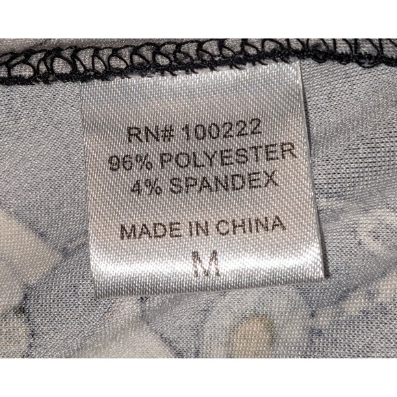 Ivory Love Blazer Chain Print Gold Accents‎ Career Jacket Size M - Picture 8 of 10